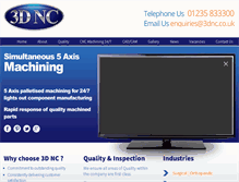 Tablet Screenshot of 3dnc.co.uk